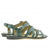 Damensandalen 595 Grün