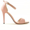 Damen Sandalen 1238 Lack Rosa