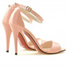 Damen Sandalen 1238 Lack Rosa